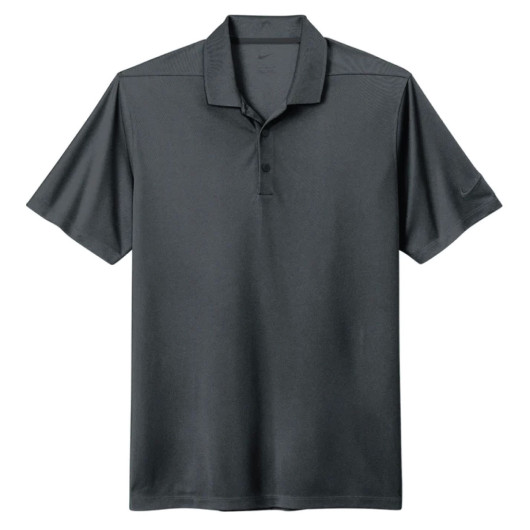 Nike Dri-Fit Micro Pique Mens Polos Anthracite